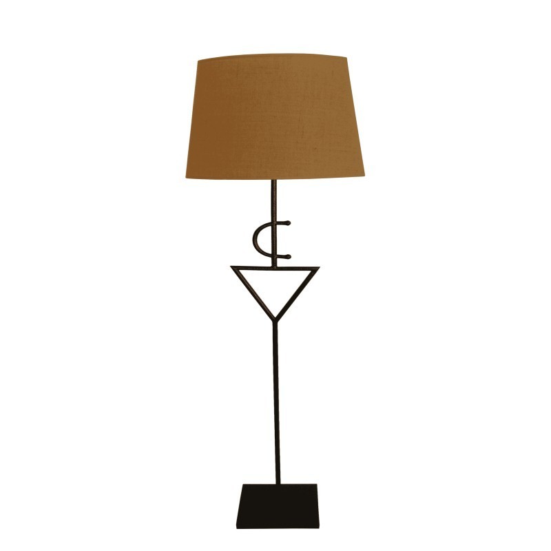 Lampe sur pied Fibule Cuivrée